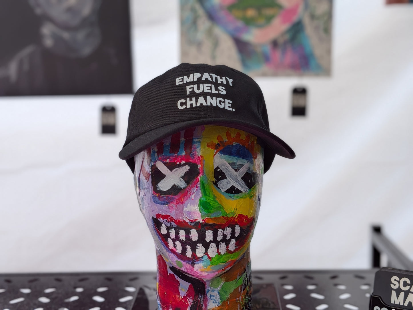 EMPATHY FUELS CHANGE. | 100% Cotton Hat | Bold Series