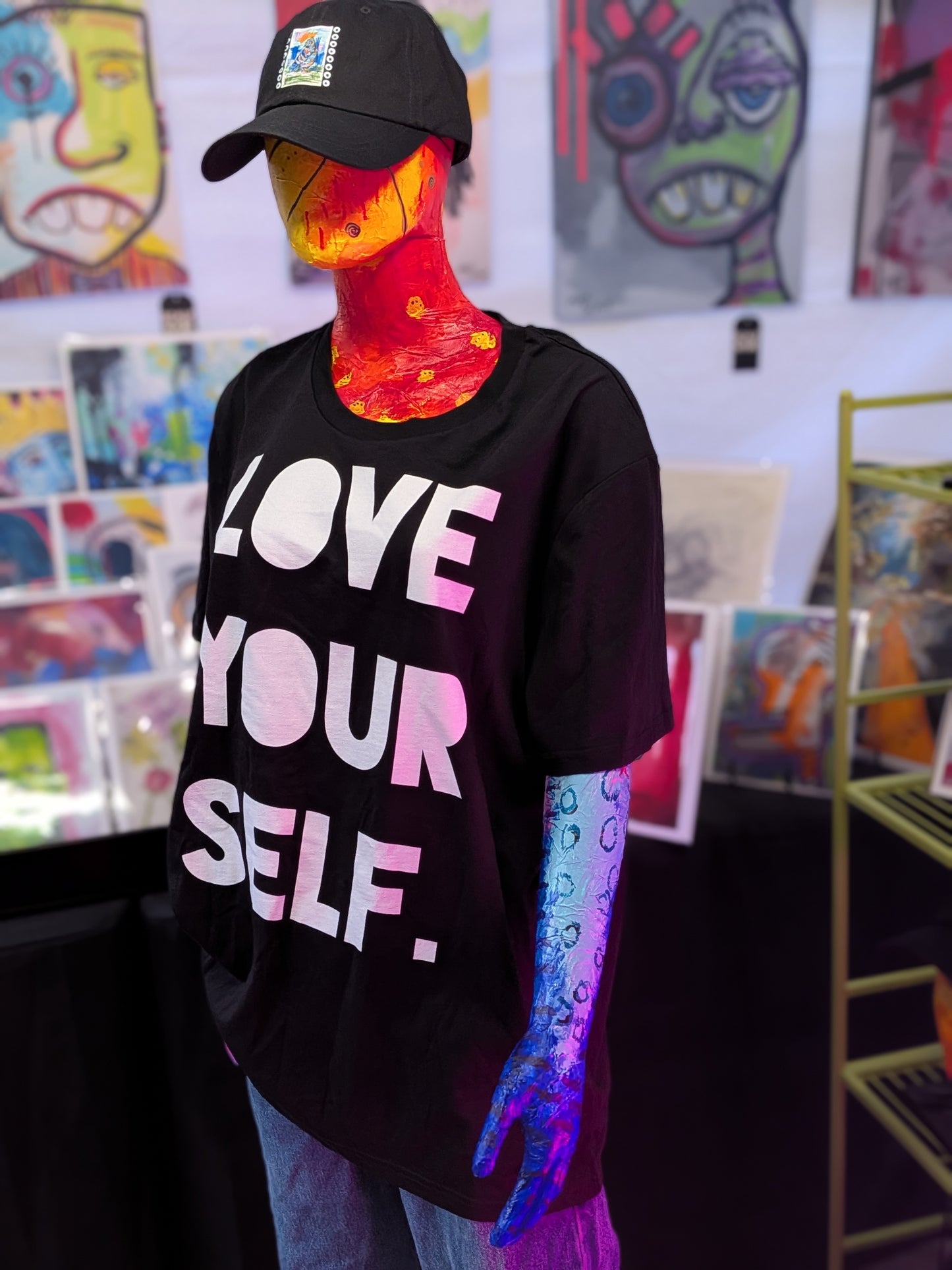 LOVE YOURSELF. | 100% Organic Cotton T-shirt | Bold Series