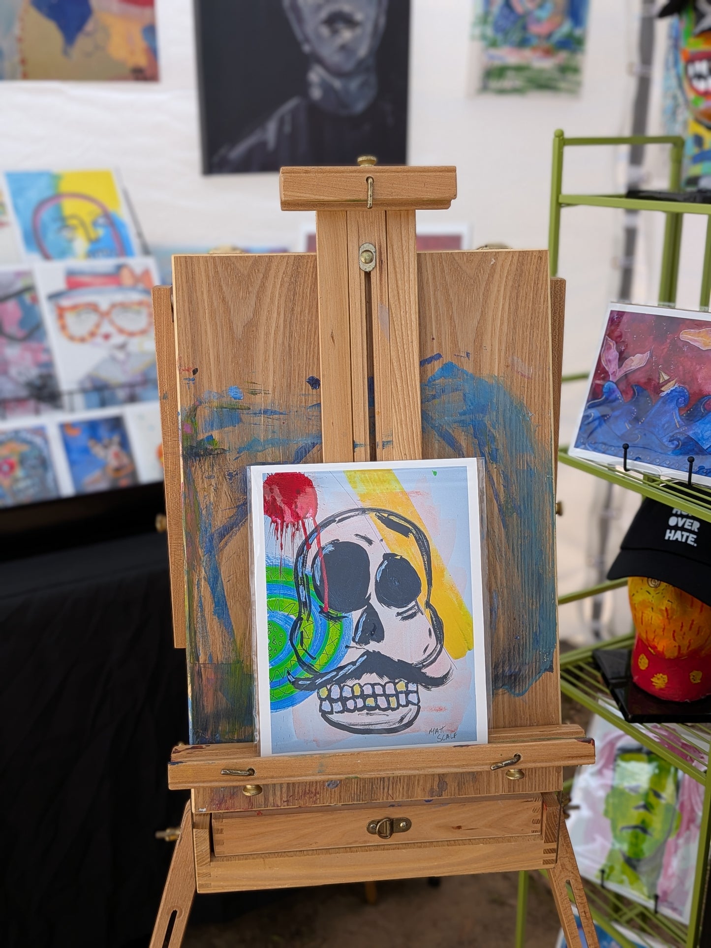 GRIN AND GRIND. | Matte Paper Print