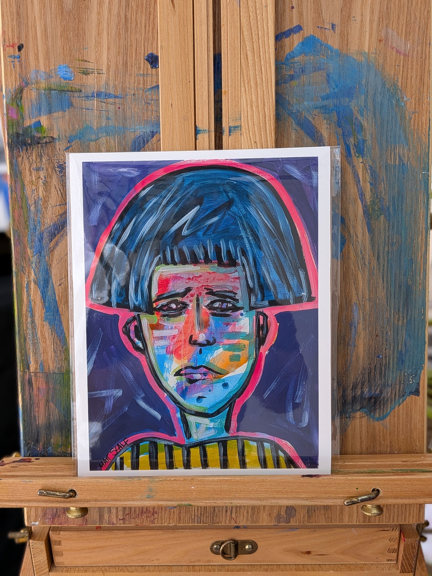 FADING FOOTSTEPS. | Matte Paper Print