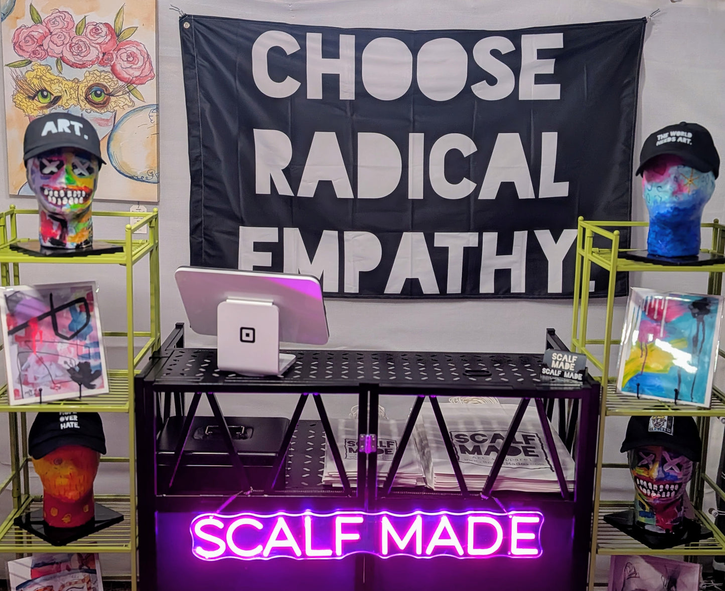 CHOOSE RADICAL EMPATHY. | Flag / Tapestry | Bold Series