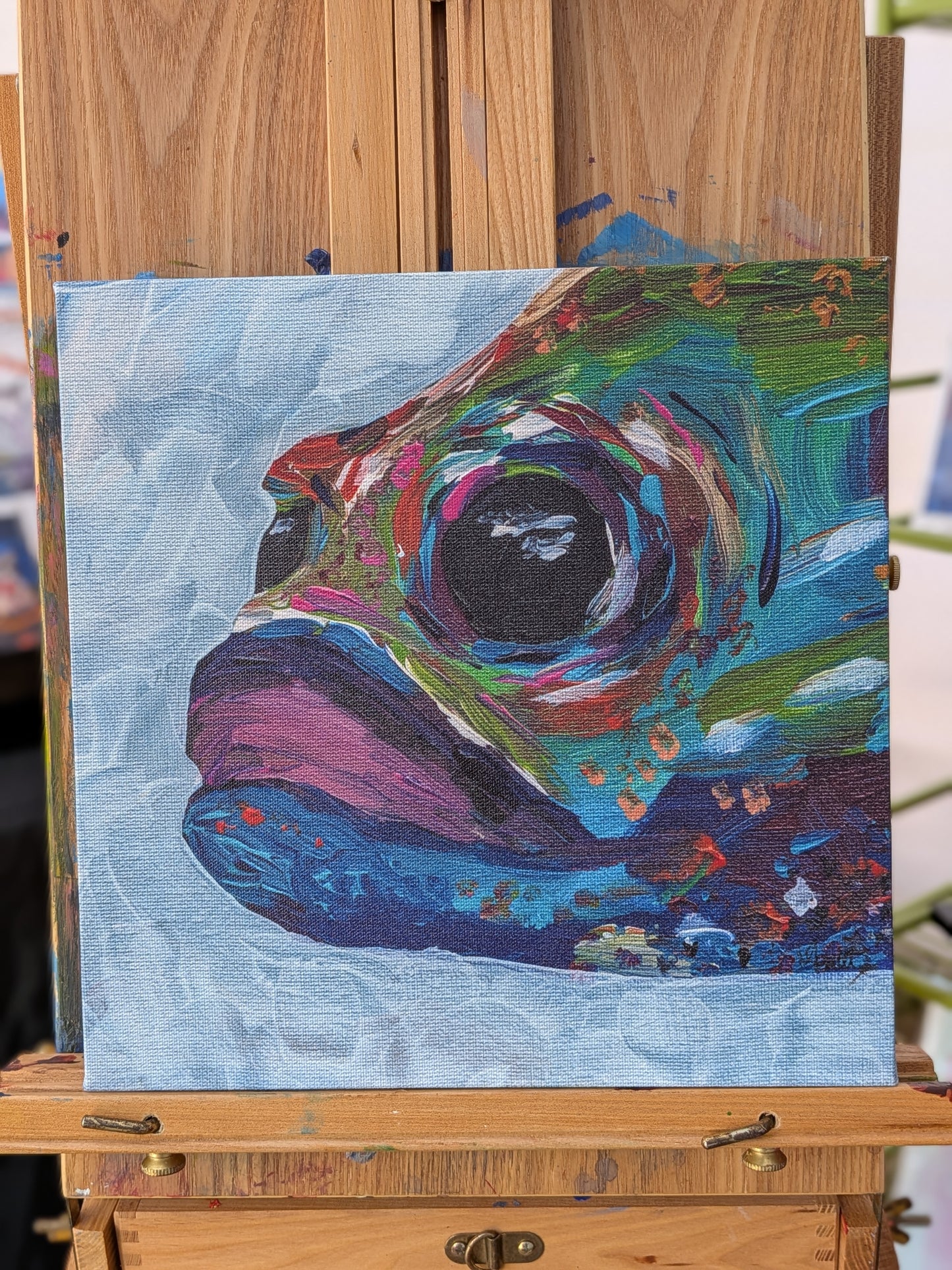 ULTRAMARINE DAYDREAM. | Canvas Print