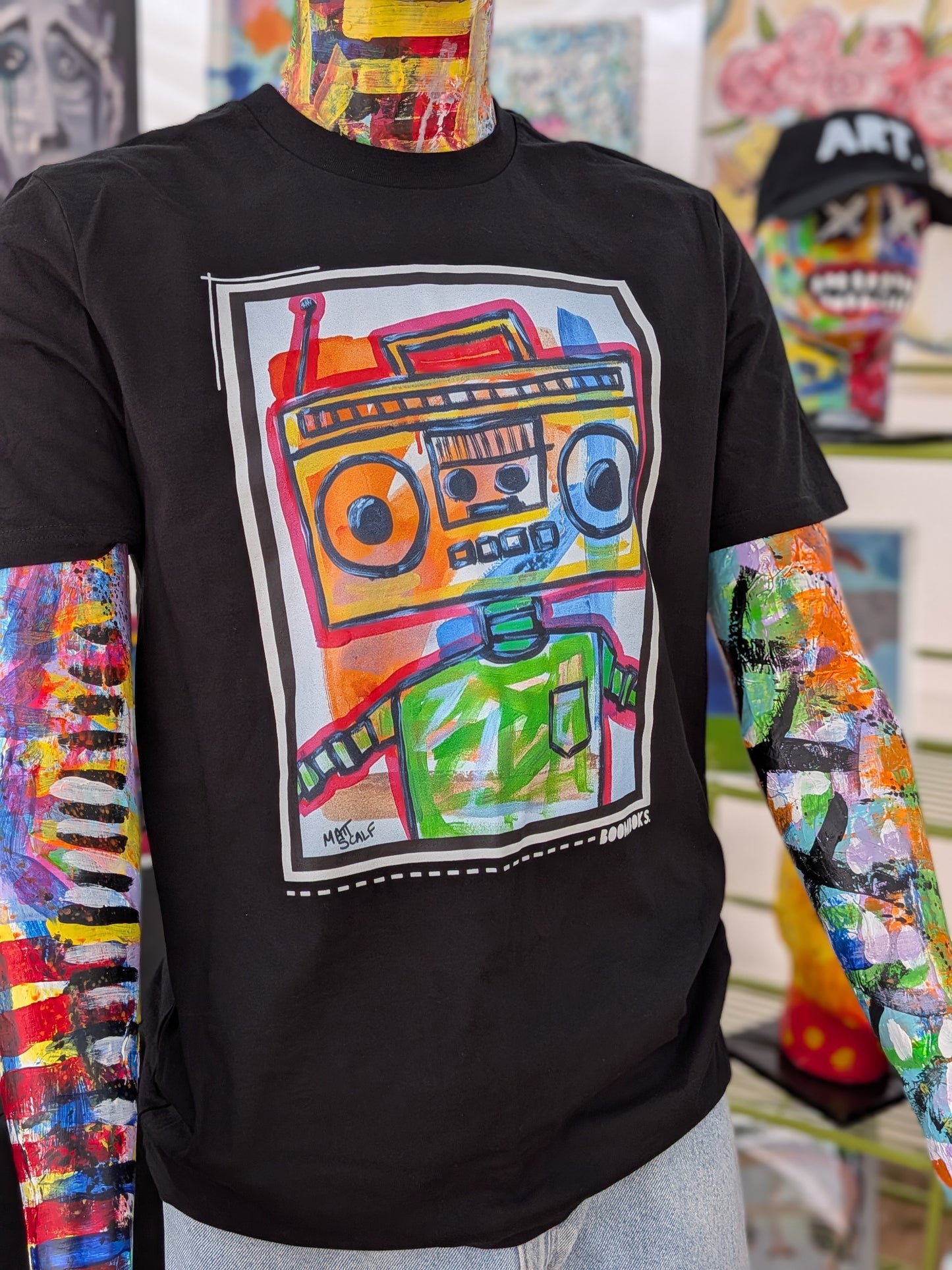 BOOMBOKS. | 100% Organic Cotton T-shirt | Matt's Art Series