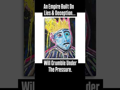 TEARS OF A PYRITE KING. | Canvas Print