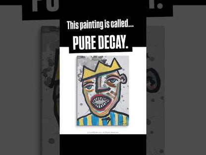 PURE DECAY. | Canvas Print