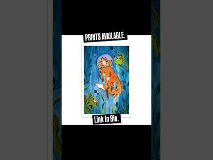 FISH OUTTA WATER. | Matte Paper Print