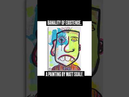BANALITY OF EXISTENCE. | Canvas Print