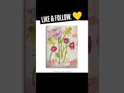 FLORAL FANTASY. | Canvas Print