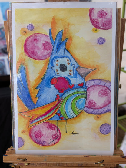FLY AMONG THE HAPPIEST. | Matte Paper Print