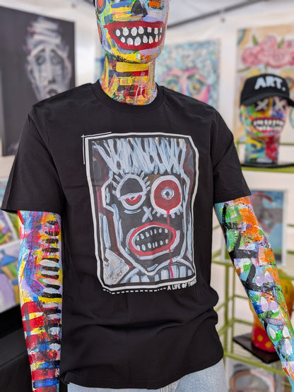 A LIFE OF TORMENT. | 100% Organic Cotton T-shirt | Matt's Art Series