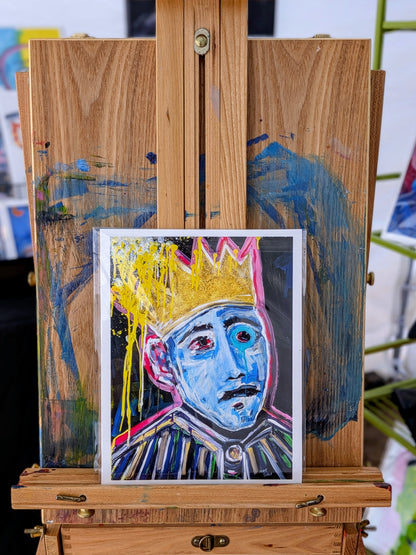 TEARS OF A PYRITE KING. | Matte Paper Print