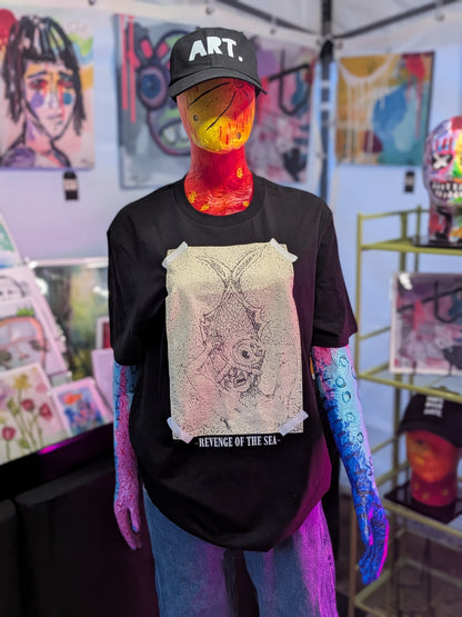 REVENGE OF THE SEA. | 100% Organic Cotton T-shirt | Maria's Art Series