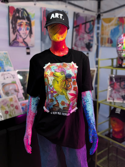 A NEW WAY FORWARD. | 100% Organic Cotton T-shirt | Maria's Art Series