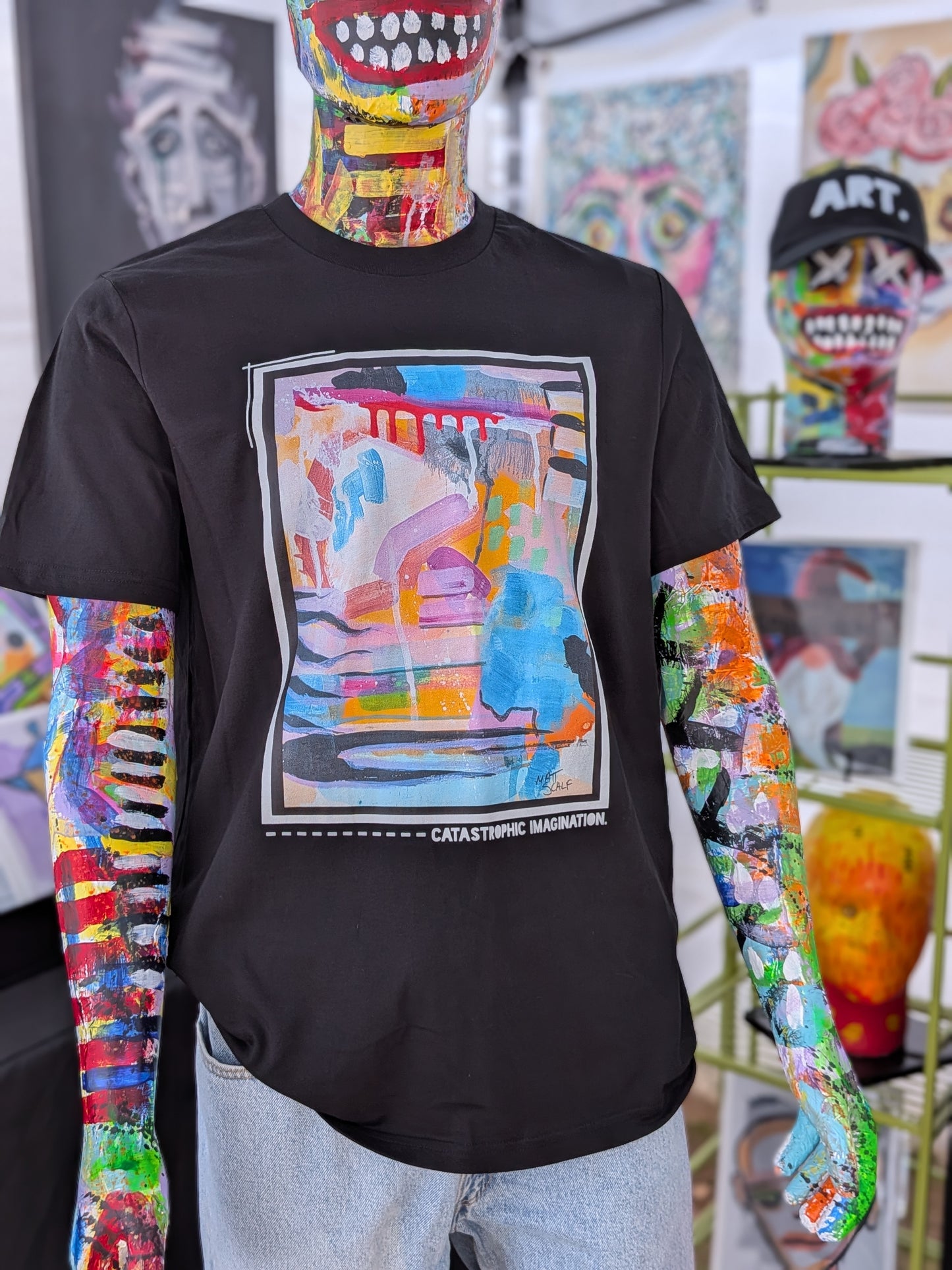 CATASTROPHIC IMAGINATION. | 100% Organic Cotton T-shirt | Matt's Art Series