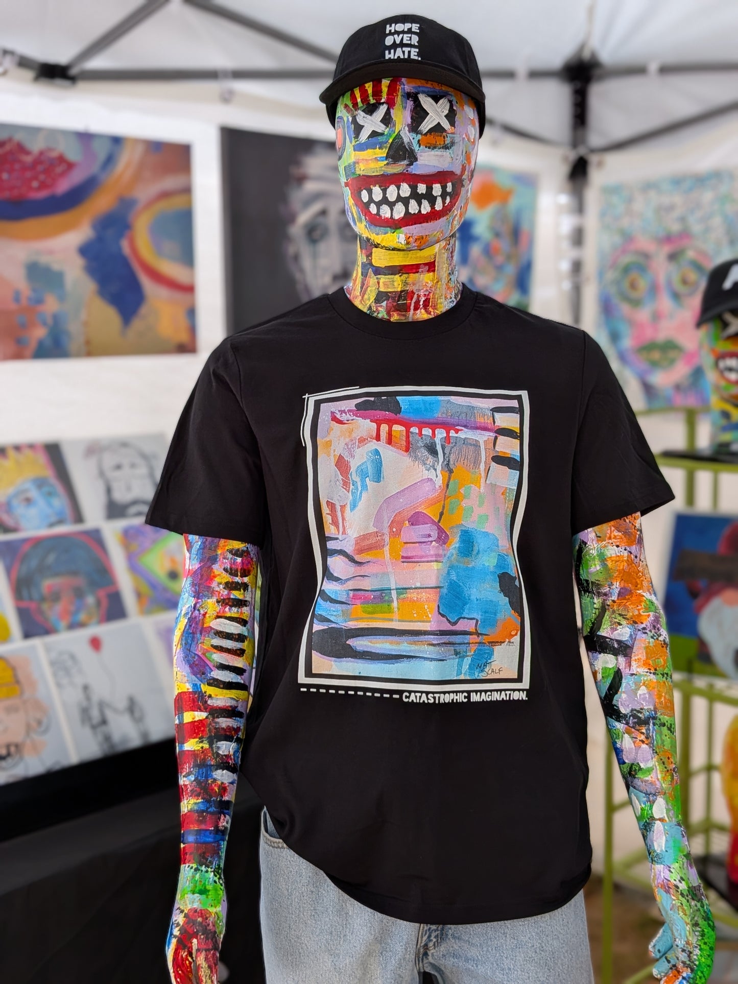 CATASTROPHIC IMAGINATION. | 100% Organic Cotton T-shirt | Matt's Art Series