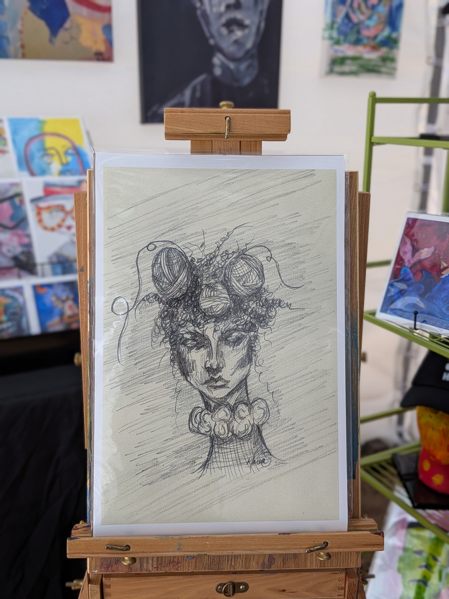 QUEEN OF FIBERS. | Matte Paper Print