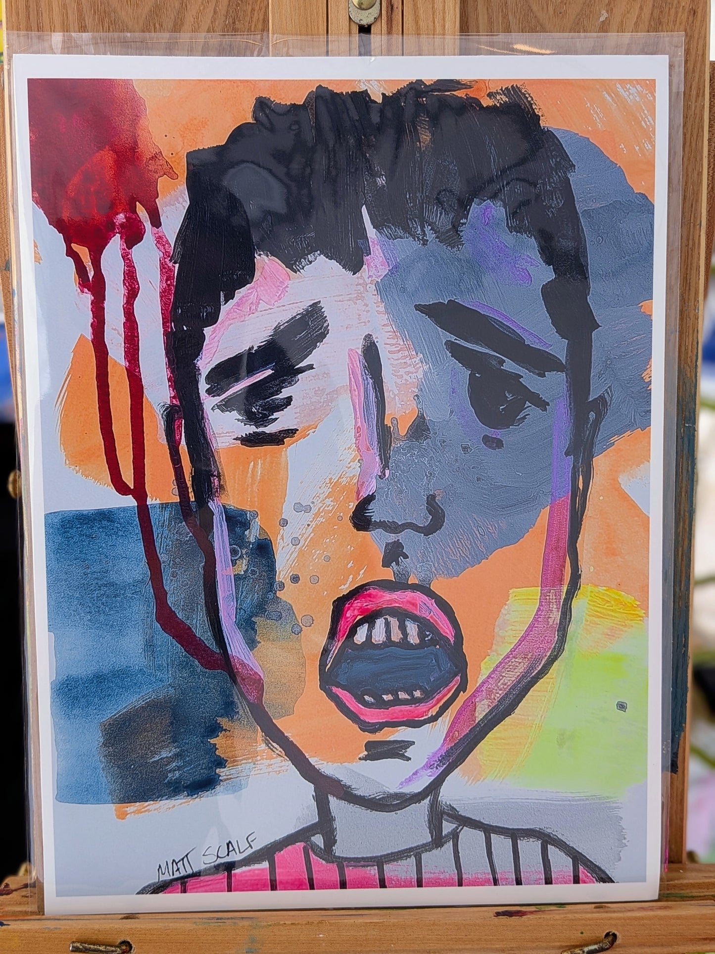 WE SAW WHAT HAPPENED. | Matte Paper Print