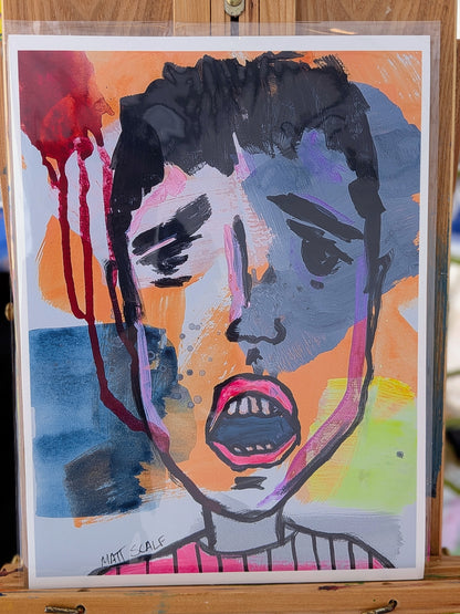 WE SAW WHAT HAPPENED. | Matte Paper Print