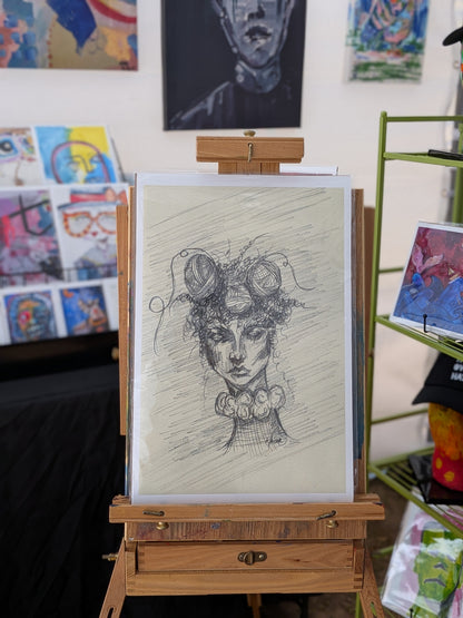 QUEEN OF FIBERS. | Matte Paper Print