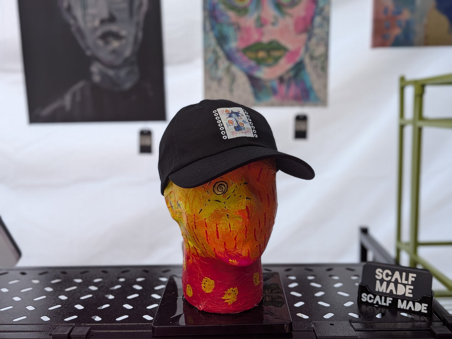 ORBITING A THOUGHT. | 100% Cotton Hat | Maria's Art Series