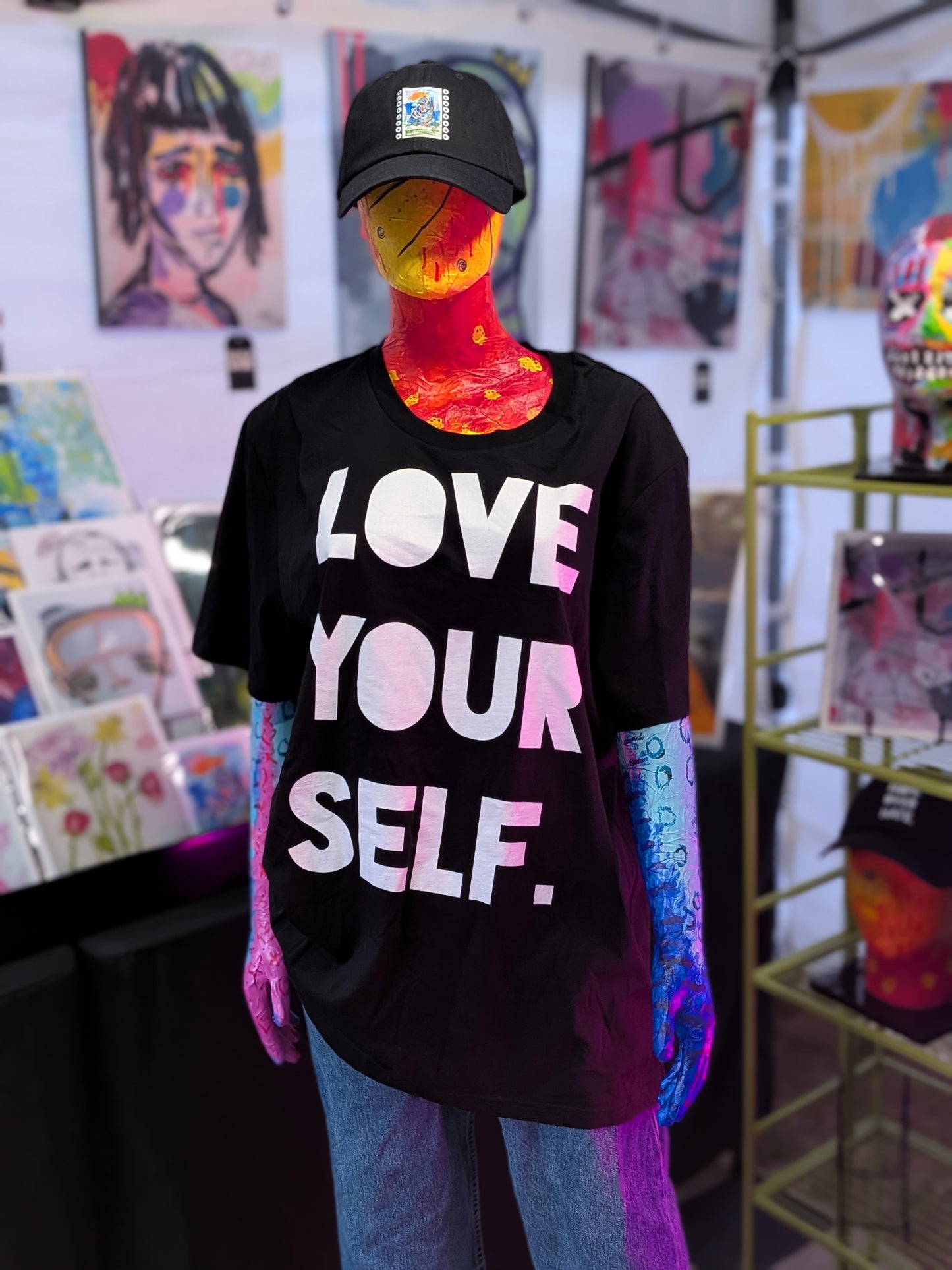 LOVE YOURSELF. | 100% Organic Cotton T-shirt | Bold Series