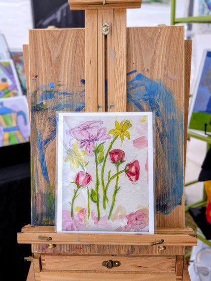 FLORAL FANTASY. | Matte Paper Print