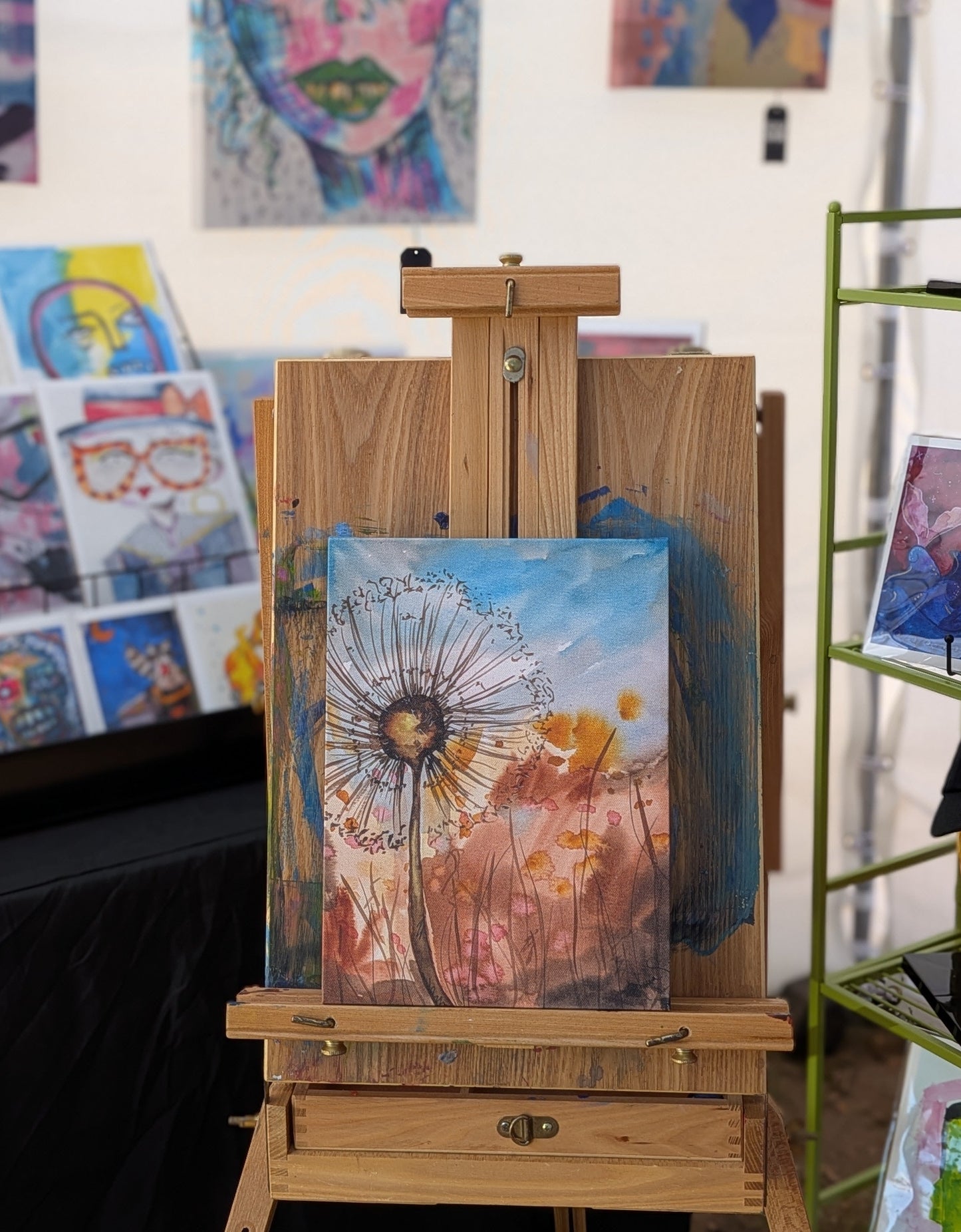 BEFORE THE WISH. | Canvas Print