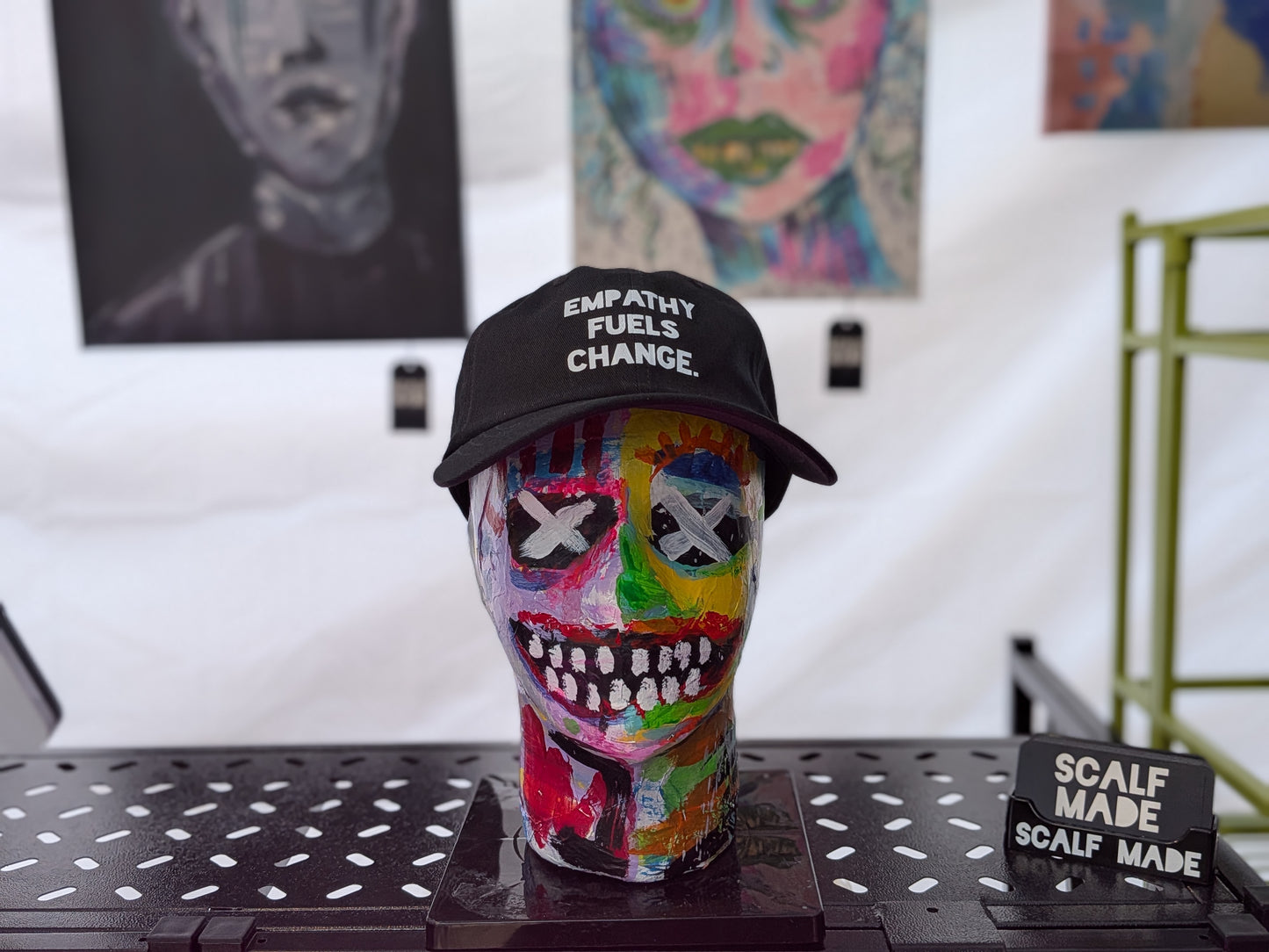 EMPATHY FUELS CHANGE. | 100% Cotton Hat | Bold Series