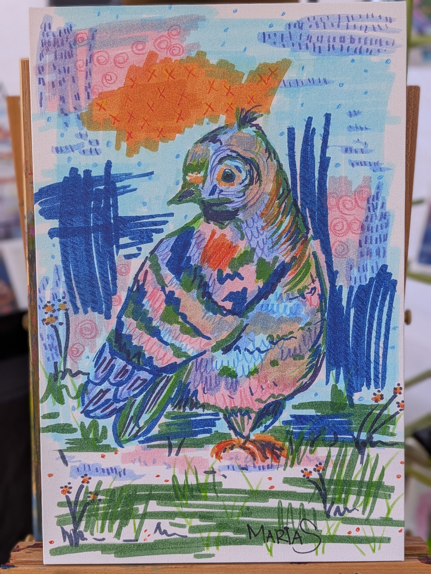 PARK DWELLER. | Canvas Print