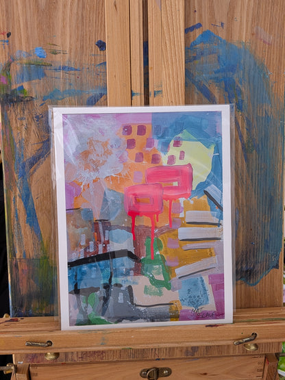 FALLING AWAY. | Matte Paper Print