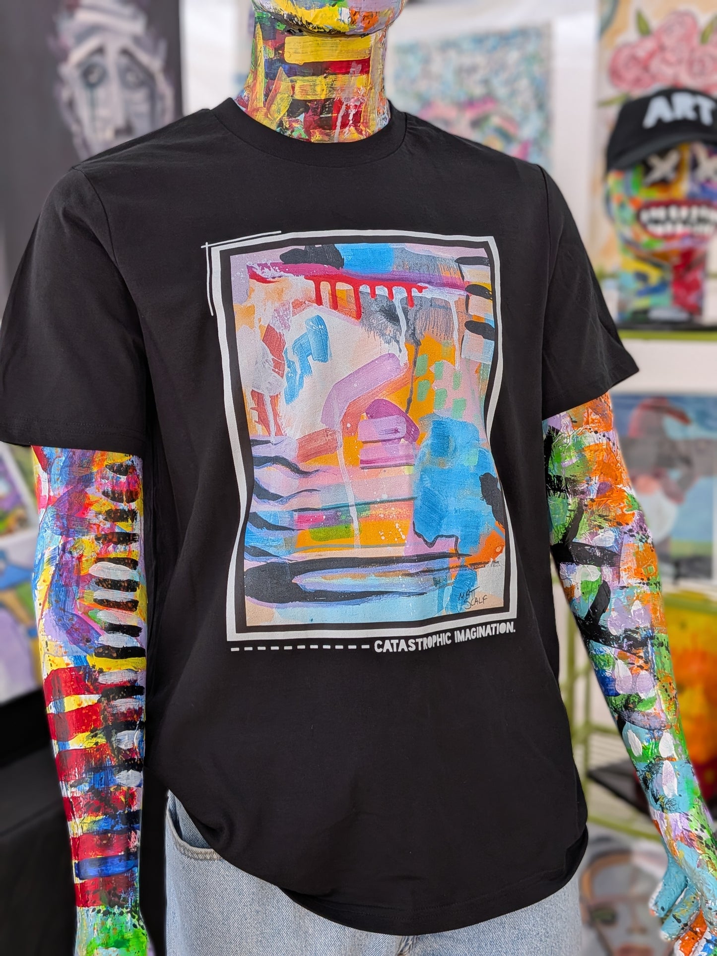 CATASTROPHIC IMAGINATION. | 100% Organic Cotton T-shirt | Matt's Art Series