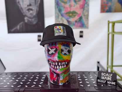 GRIN AND GRIND. | 100% Cotton Hat | Matt's Art Series