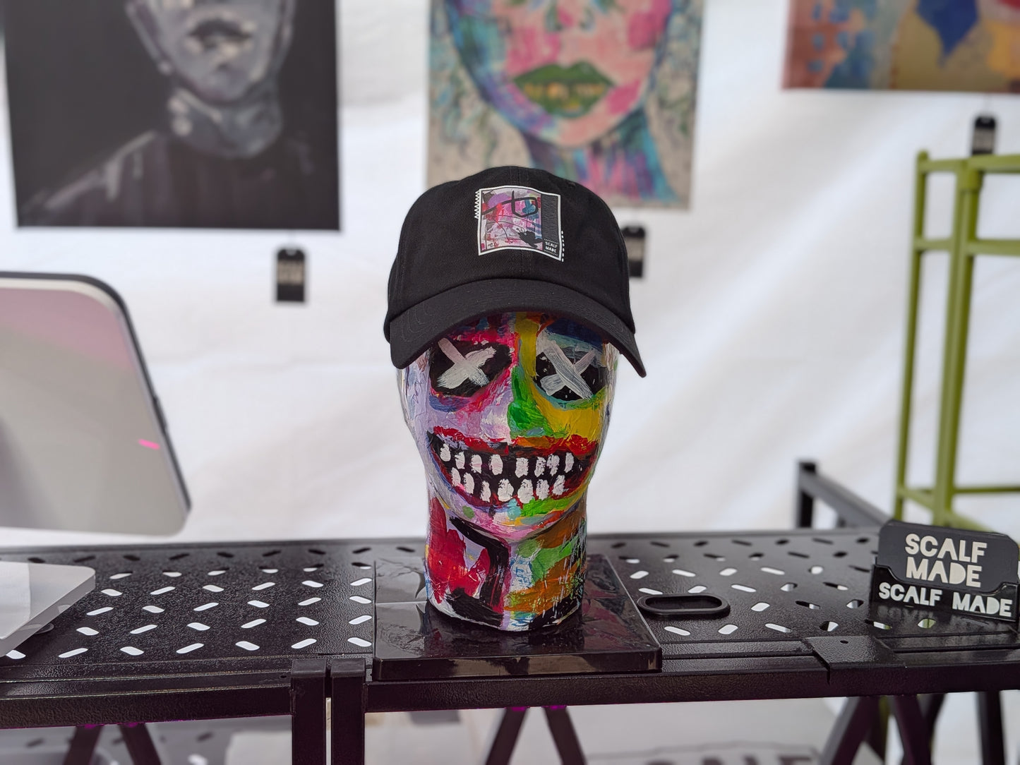 STRESS FRACTURES. | 100% Cotton Hat | Matt's Art Series