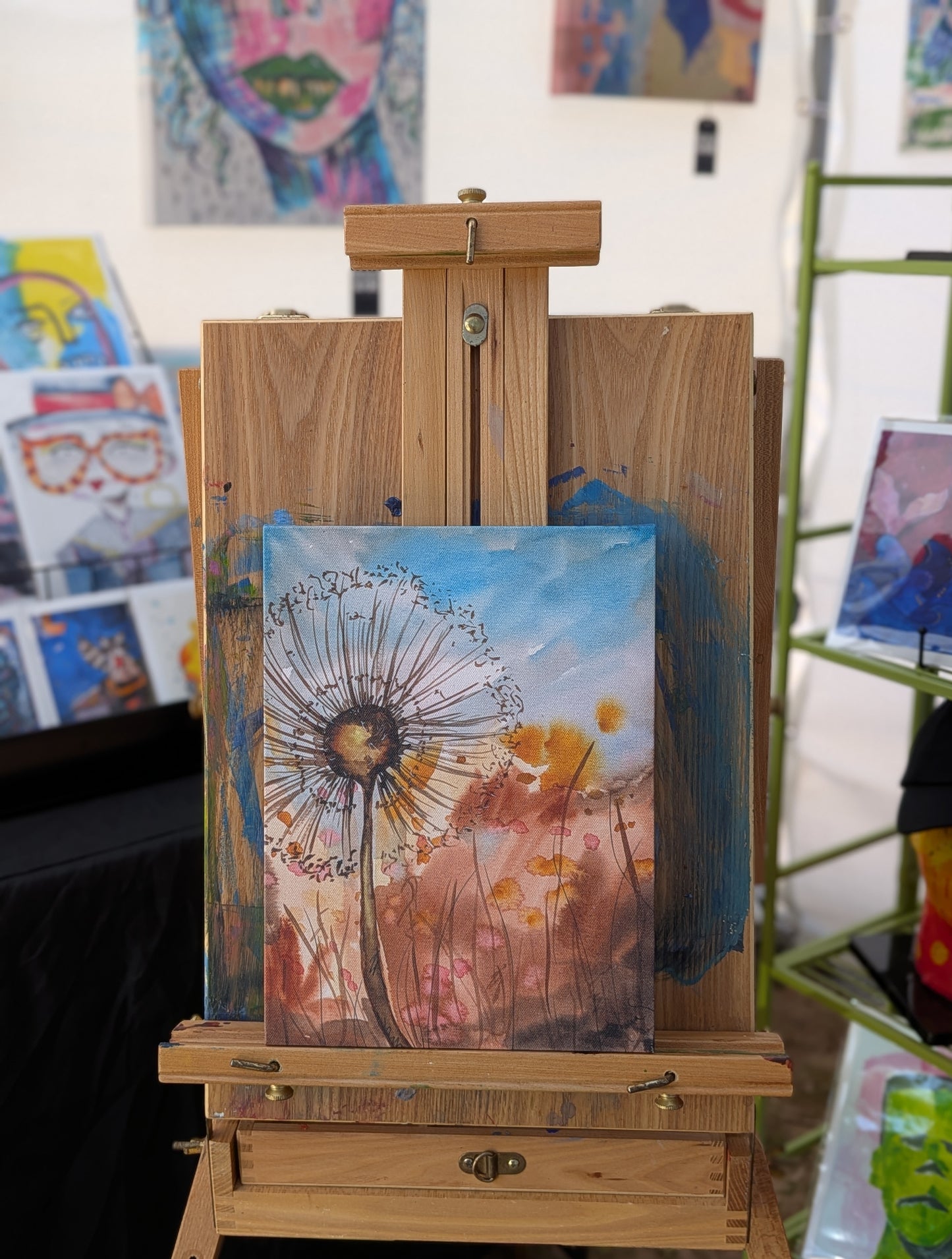 BEFORE THE WISH. | Canvas Print