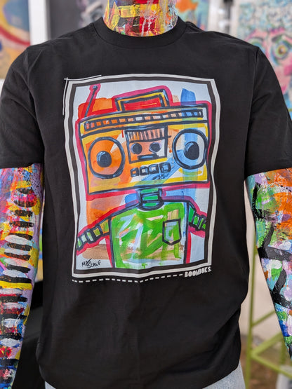 BOOMBOKS. | 100% Organic Cotton T-shirt | Matt's Art Series